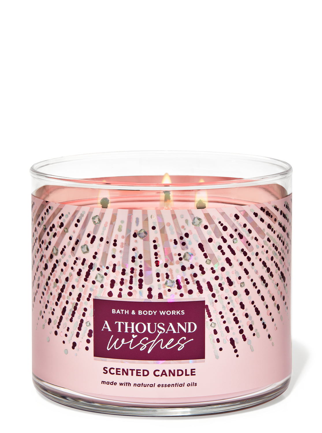 Bath and Body Works A Thousand Wishes 3 Wick Candle – Beauty Box