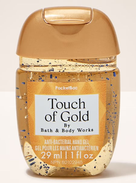 Bath and Body Works Touch of Gold Hand Sanitizer