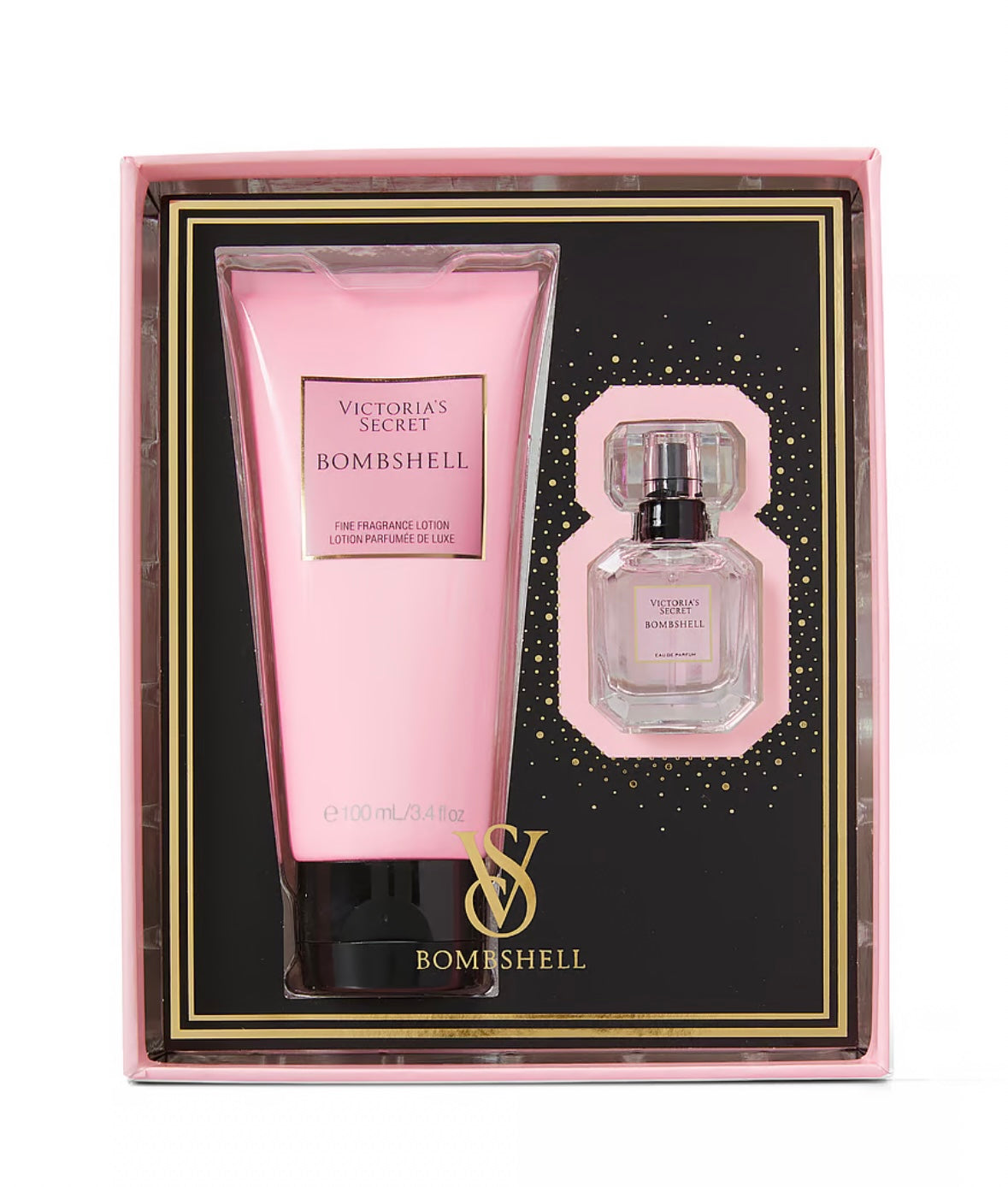 Best Buy Shop Original Reliable Authentic Victoria's Secret Bombshell Mini Perfume & Lotion Duo Gift Set Online in Sri Lanka Colombo Delivery Offer Cheap