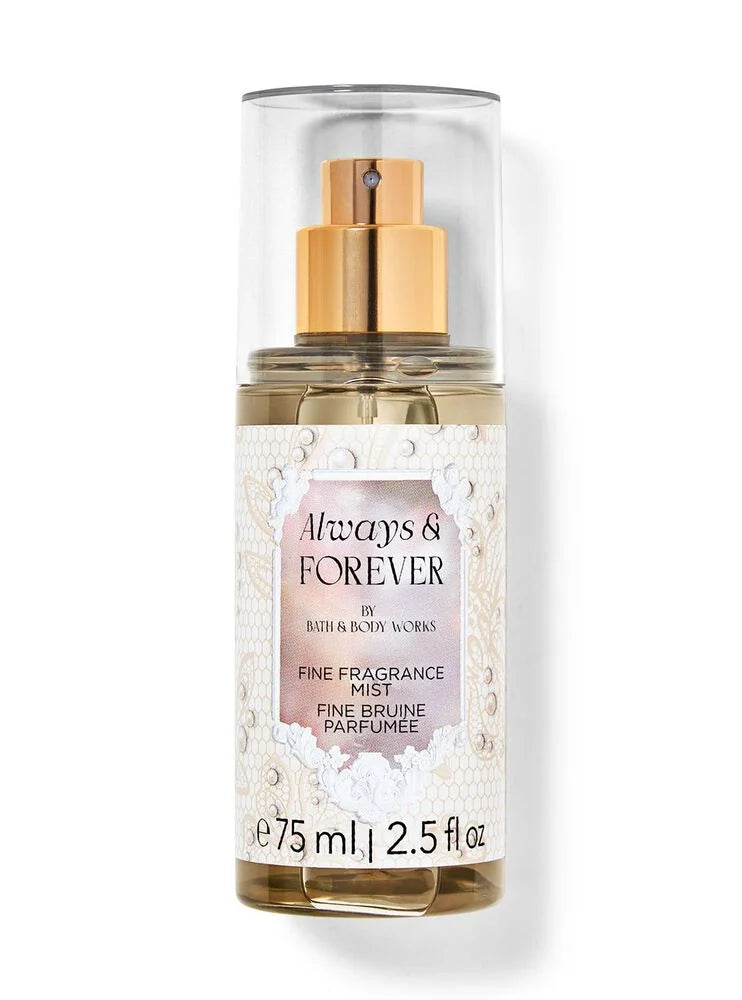 Bath and Body Works Always & Forever Travel Size Mist