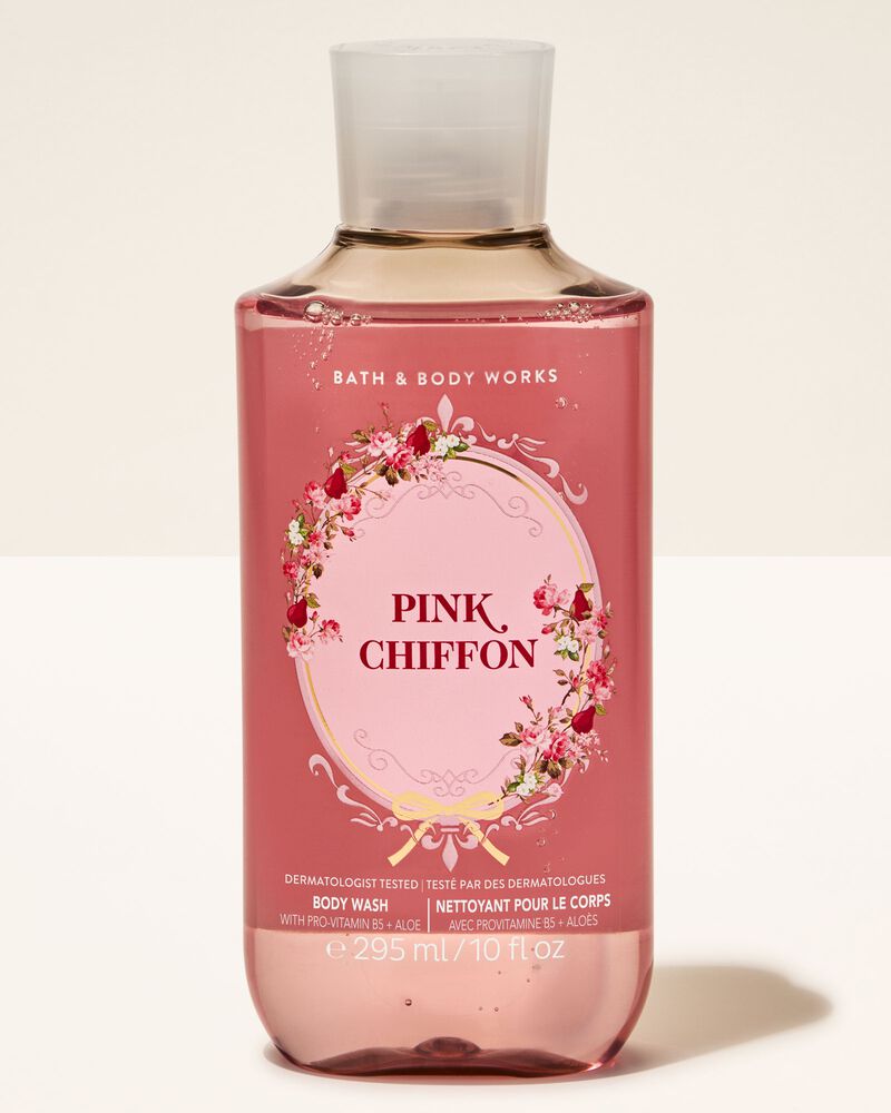 Bath and Body Works Pink Chiffon Body Wash