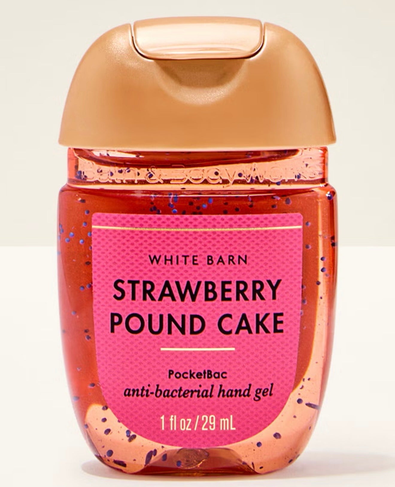 Bath and Body Works Strawberry Pound Cake Hand Sanitizer