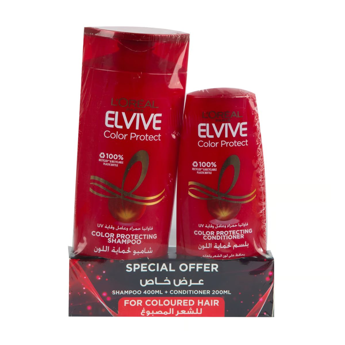 Best Buy Shop Original Reliable Authentic L'Oreal Paris Elvive Colour Protecting Shampoo 400 ml  and Conditioner 200 ml Online in Sri Lanka Colombo Delivery Offer Cheap