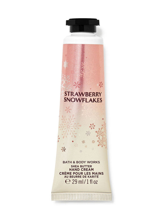 Best Buy Shop Original Reliable Authentic Bath and Body Works Strawberry Snowflakes Hand Cream Online in Sri Lanka Colombo Delivery Offer Cheap