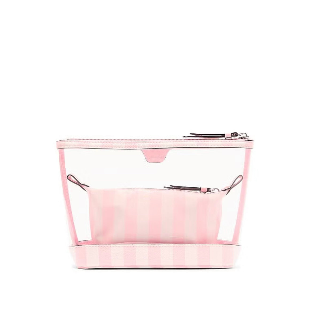 Victoria's Secret 2-Piece Makeup / Cosmetic Bag Duo