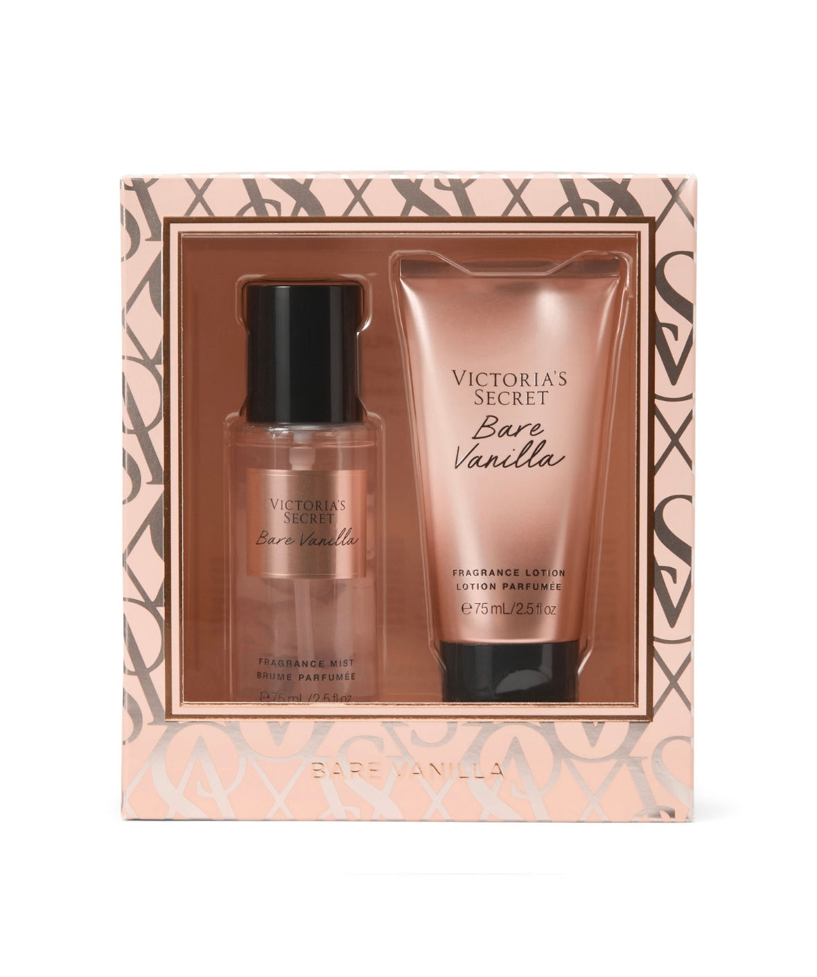 Best Buy Shop Original Reliable Authentic Victoria's Secret Bare Vanilla Mini Mist & Lotion Duo Gift Set Online in Sri Lanka Colombo Delivery Offer Cheap