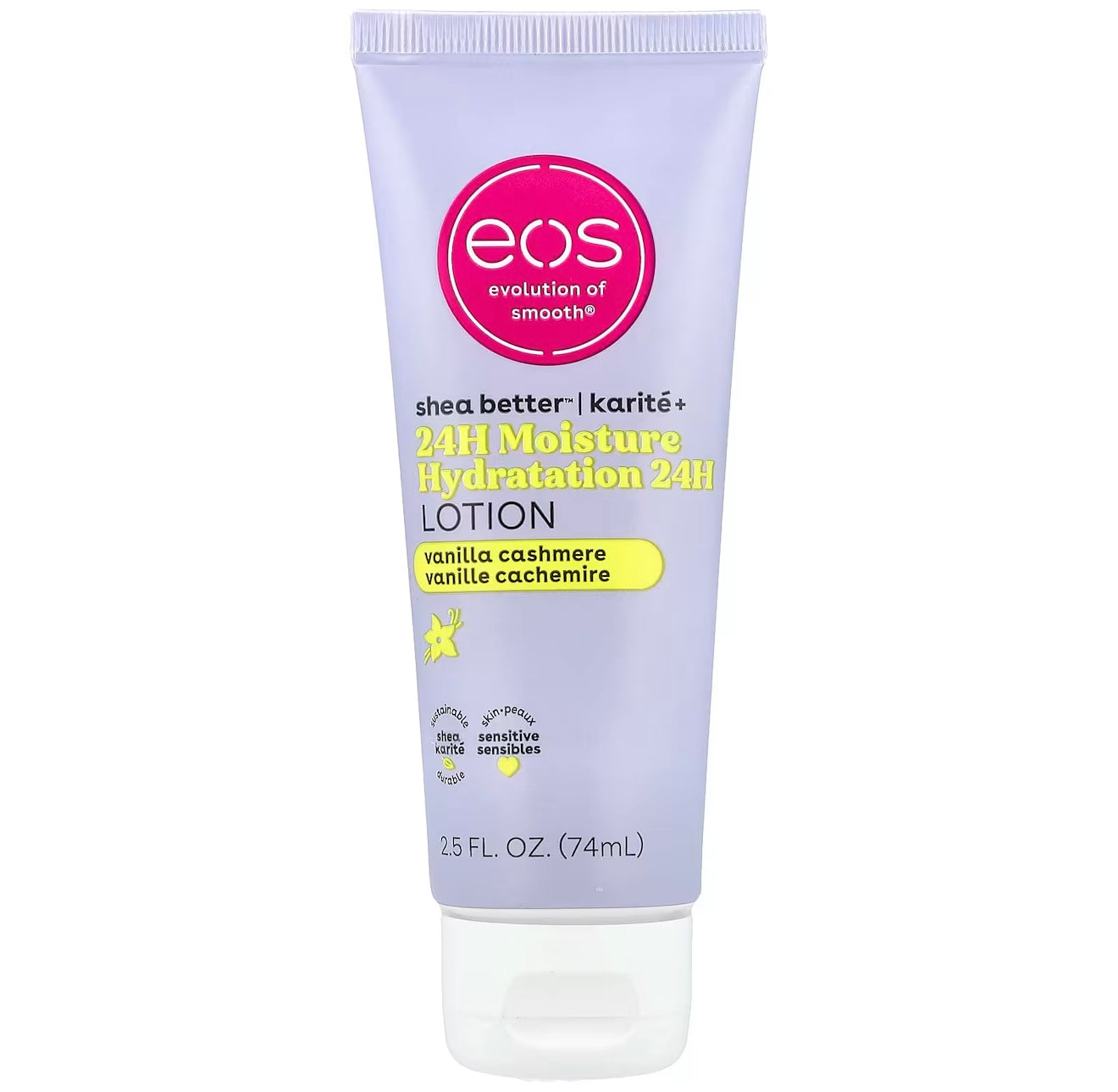 EOS Vanilla Cashmere Travel Body Lotion