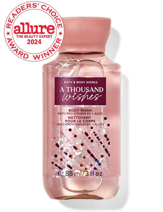 Bath and Body Works A Thousand Wishes Travel Body Wash