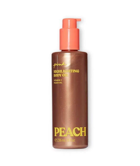 Victoria's Secret Pink Peach Highlighting Body Oil