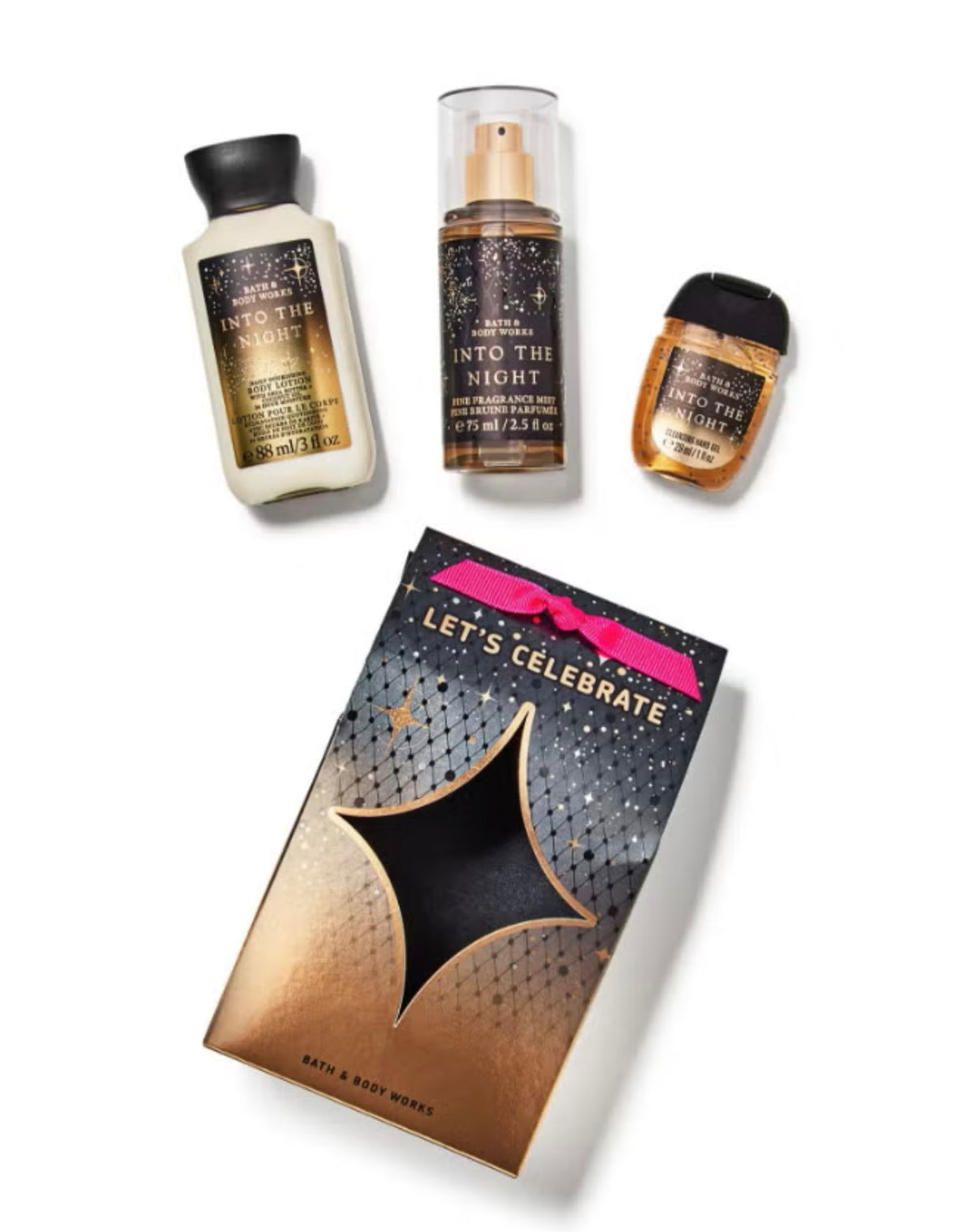 Bath and Body Works Into the Night Mini Gift Set