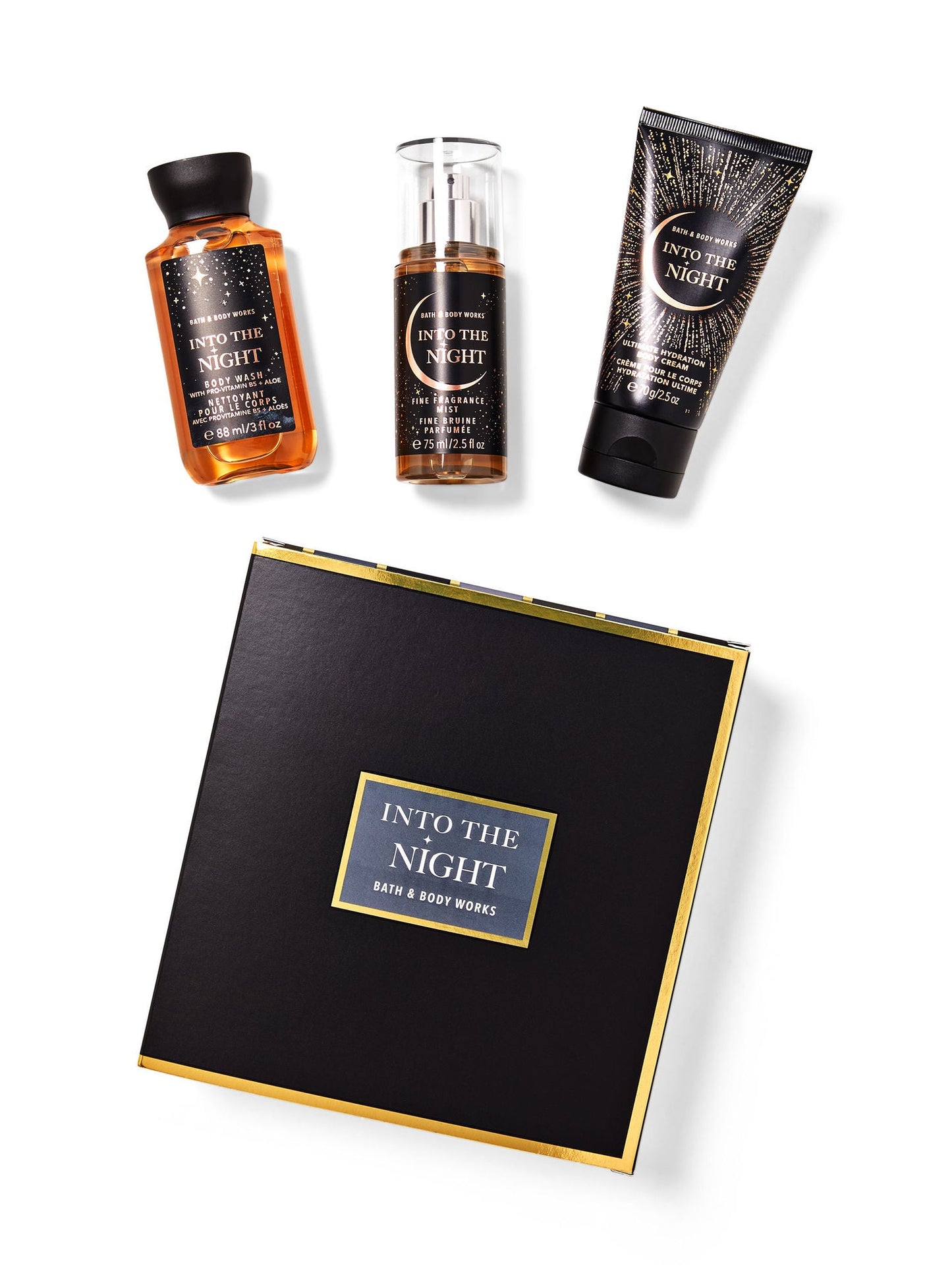 Bath and Body Works Into the Night Mini Gift Set