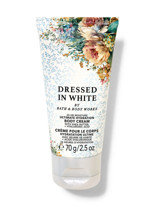 Bath and Body Works Dressed In White Travel Size Body Cream