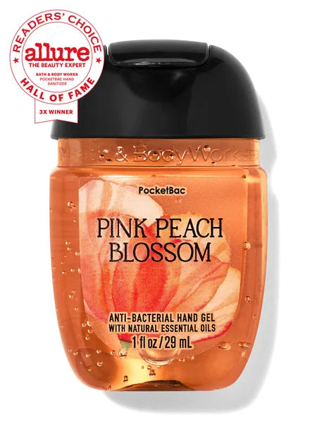 Bath and Body Works Pink Peach Blossom Hand Sanitizer