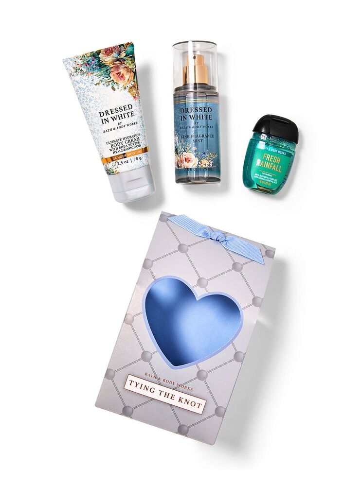 Best Buy Shop Original Reliable Authentic Bath and Body Works Dressed in White Mini Gift Set Online in Sri Lanka Colombo Delivery Offer Cheap
