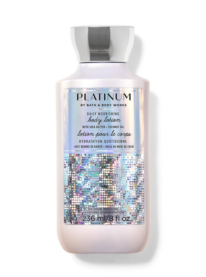 Bath and Body Works Platinum Body Lotion