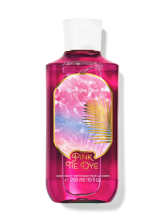 Bath and Body Works Pink Tie Dye Body Wash