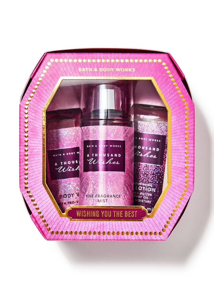 Bath and Body Works A Thousand Wishes Mini Gift Set