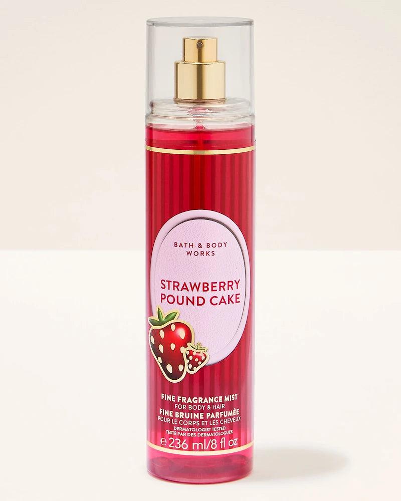 Bath and Body Works Strawberry Pound Cake Mist