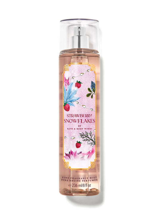 Best Buy Shop Original Reliable Authentic Bath and Body Works Strawberry Snowflakes Mist Online in Sri Lanka Colombo Delivery Offer Cheap