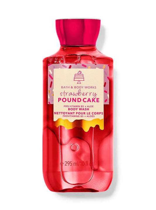 Bath and Body Works Strawberry Pound Cake Body Wash